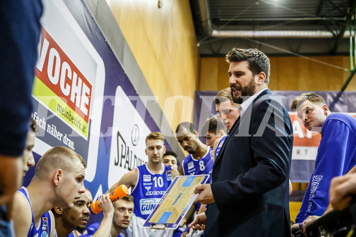 Basketball, Admiral Basketball Superliga 2019/20, Grunddurchgang 10.Runde, Kapfenberg Bulls, Oberwart Gunners, Horst Leitner (Coach)