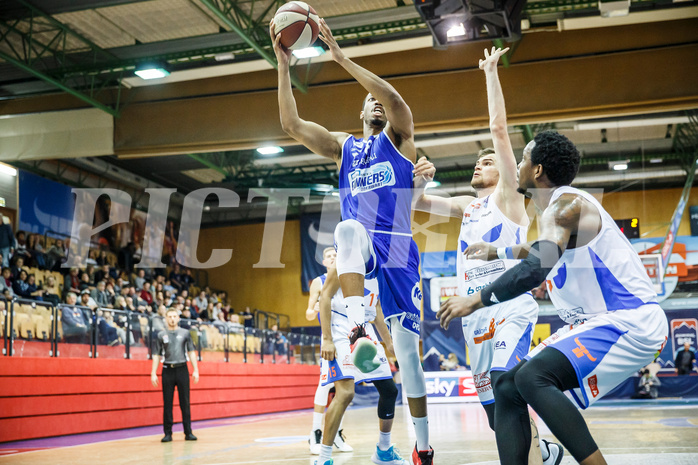 Basketball, Admiral Basketball Superliga 2019/20, Grunddurchgang 10.Runde, Kapfenberg Bulls, Oberwart Gunners, Orion Outerbridge (8)