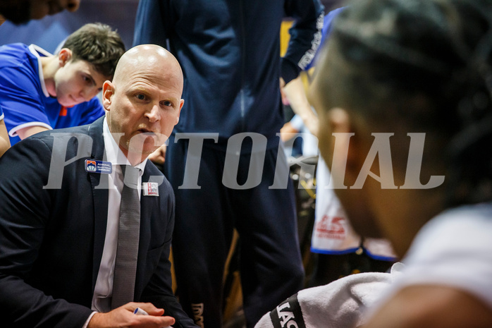 Basketball, Admiral Basketball Superliga 2019/20, Grunddurchgang 10.Runde, Kapfenberg Bulls, Oberwart Gunners, Mike Coffin (Head Coach)