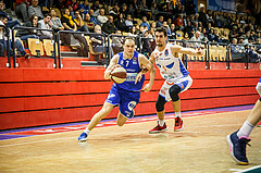 Basketball, Admiral Basketball Superliga 2019/20, Grunddurchgang 10.Runde, Kapfenberg Bulls, Oberwart Gunners, Sebastian Käferle (7)