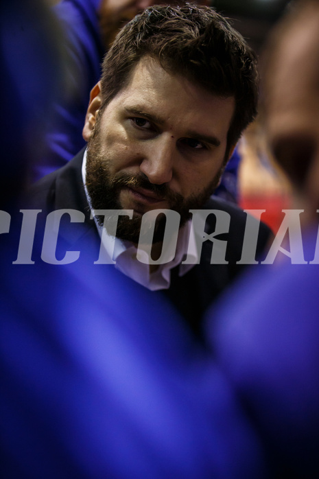 Basketball, Admiral Basketball Superliga 2019/20, Grunddurchgang 10.Runde, Kapfenberg Bulls, Oberwart Gunners, Horst Leitner (Coach)