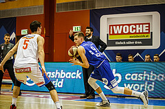 Basketball, Admiral Basketball Superliga 2019/20, Grunddurchgang 10.Runde, Kapfenberg Bulls, Oberwart Gunners, Edi Patekar (9)