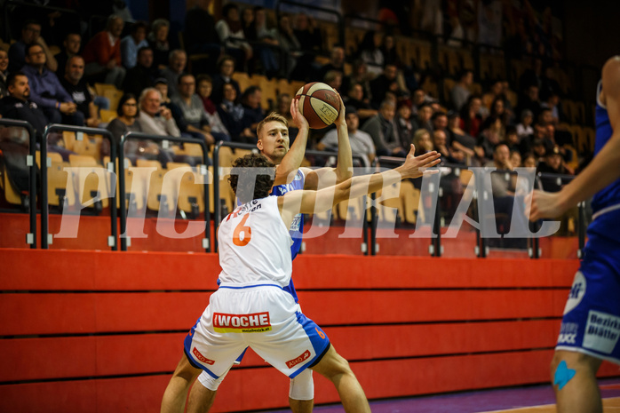 Basketball, Admiral Basketball Superliga 2019/20, Grunddurchgang 10.Runde, Kapfenberg Bulls, Oberwart Gunners, Georg Wolf (10)