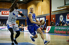 Basketball, Admiral Basketball Superliga 2019/20, Grunddurchgang 10.Runde, Kapfenberg Bulls, Oberwart Gunners, Sebastian Käferle (7)