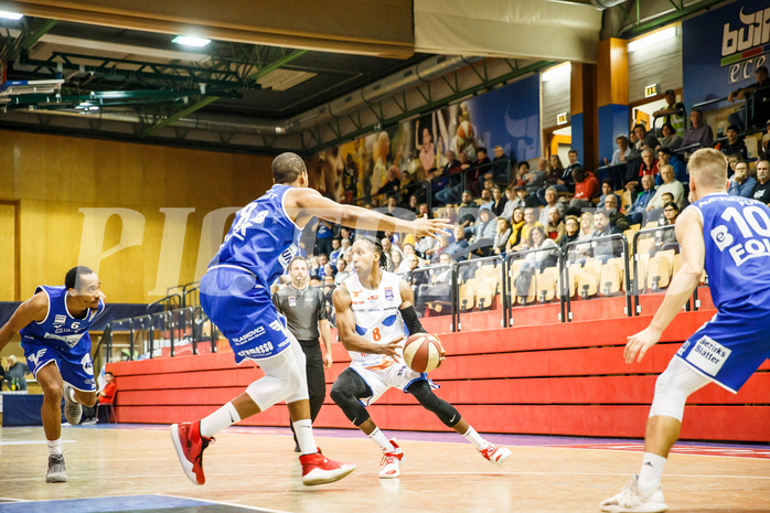Basketball, Admiral Basketball Superliga 2019/20, Grunddurchgang 10.Runde, Kapfenberg Bulls, Oberwart Gunners, Eric McClellan (8)