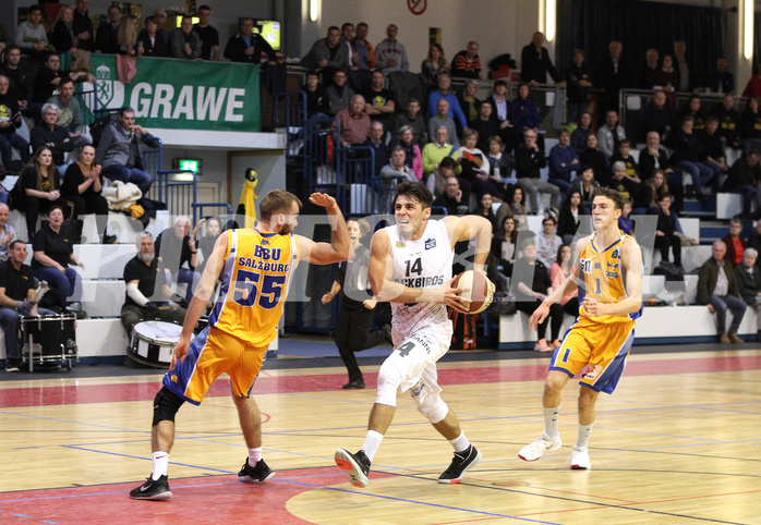 Basketball 2.Bundesliga 2019/20 Grunddurchgang 13.Runde  Güssing/Jennersdorff Blackbirds vs BBU Salzburg