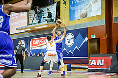 Basketball, Admiral Basketball Superliga 2019/20, Grunddurchgang 10.Runde, Kapfenberg Bulls, Oberwart Gunners, Andrius Mikutis (5)