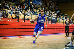 Basketball, Admiral Basketball Superliga 2019/20, Grunddurchgang 10.Runde, Kapfenberg Bulls, Oberwart Gunners, Andrius Mikutis (5)