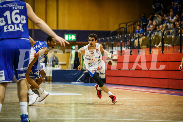 Basketball, Admiral Basketball Superliga 2019/20, Grunddurchgang 10.Runde, Kapfenberg Bulls, Oberwart Gunners, Bogic Vujosevic (5)