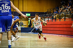 Basketball, Admiral Basketball Superliga 2019/20, Grunddurchgang 10.Runde, Kapfenberg Bulls, Oberwart Gunners, Bogic Vujosevic (5)