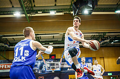 Basketball, Admiral Basketball Superliga 2019/20, Grunddurchgang 10.Runde, Kapfenberg Bulls, Oberwart Gunners, Bogic Vujosevic (5)