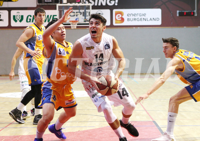 Basketball 2.Bundesliga 2019/20 Grunddurchgang 13.Runde  Güssing/Jennersdorff Blackbirds vs BBU Salzburg