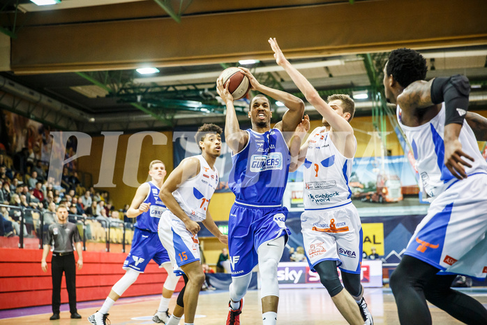 Basketball, Admiral Basketball Superliga 2019/20, Grunddurchgang 10.Runde, Kapfenberg Bulls, Oberwart Gunners, Orion Outerbridge (8)