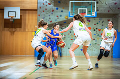 Basketball Basketball Damen Superliga 2021/22, Grunddurchgang 13.Runde Basket Flames vs. DBB LZ Oberösterreich
