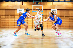 Basketball Basketball Damen Superliga 2021/22, Grunddurchgang 13.Runde Basket Flames vs. DBB LZ Oberösterreich
