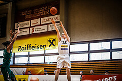 Basketball, Basketball Zweite Liga, Grunddurchgang 15.Runde, Mattersburg Rocks, Dornbirn Lions, Ivan Begic (35)