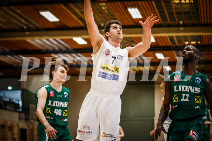 Basketball, Basketball Zweite Liga, Grunddurchgang 15.Runde, Mattersburg Rocks, Dornbirn Lions, Marko SOLDO (7)