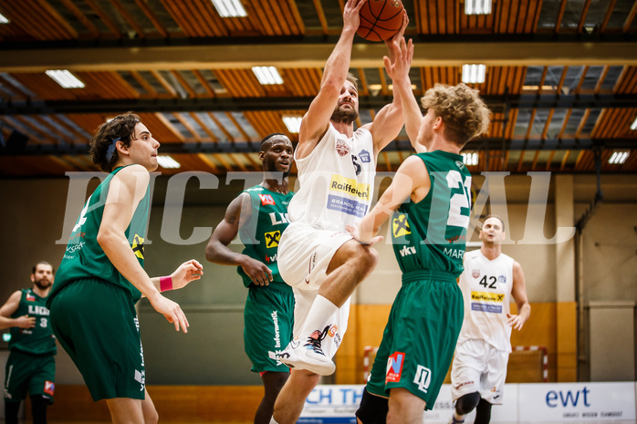 Basketball, Basketball Zweite Liga, Grunddurchgang 15.Runde, Mattersburg Rocks, Dornbirn Lions, Florian Duck (5)
