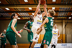 Basketball, Basketball Zweite Liga, Grunddurchgang 15.Runde, Mattersburg Rocks, Dornbirn Lions, Florian Duck (5)
