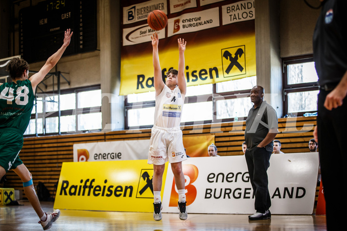 Basketball, Basketball Zweite Liga, Grunddurchgang 15.Runde, Mattersburg Rocks, Dornbirn Lions, Nikolaus BUGNYAR (4)