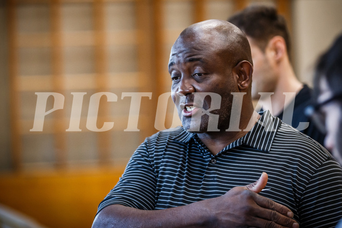 Basketball, Basketball Zweite Liga, Grunddurchgang 15.Runde, Mattersburg Rocks, Dornbirn Lions, James WILLIAMS (Headcoach)