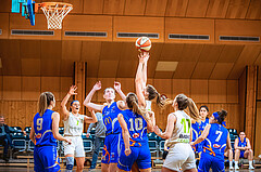 Basketball Basketball Damen Superliga 2021/22, Grunddurchgang 13.Runde Basket Flames vs. DBB LZ Oberösterreich
