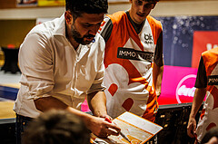 Basketball, win2day Basketball Superliga 2023/224, Grunddurchgang Runde 3, BBC Nord Dragonz, Klosterneuburg Dukes, Damir Zeleznik (Head Coach)