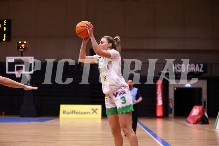 02.03.2025, Graz, Raiffeisen Sportpark, Basketball Damen Superliga 2024/25, Grunddurchgang, 14.Runde, UBI Graz vs. Klosterneuburg Duchess,  