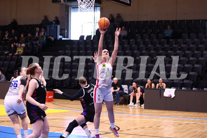 02.03.2025, Graz, Raiffeisen Sportpark, Basketball Damen Superliga 2024/25, Grunddurchgang, 14.Runde, UBSC-DBBC Graz - Vienna United,  