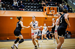 Basketball, Win2Day Basketball Damen Superliga 2024/25, Grunddurchgang 14.Runde, Vienna Timberwolves, Basket Flames, Sophie Kunert (16)