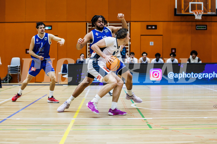 Basketball, Basketball Zweite Liga 2024/25, Grunddurchgang 21.Runde, Vienna Timberwolves, Kufstein Towers, Ivor Kuresevic (44)