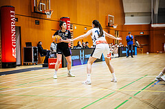 Basketball, Win2Day Basketball Damen Superliga 2024/25, Grunddurchgang 14.Runde, Vienna Timberwolves, Basket Flames, Valentina Mraulak (21)