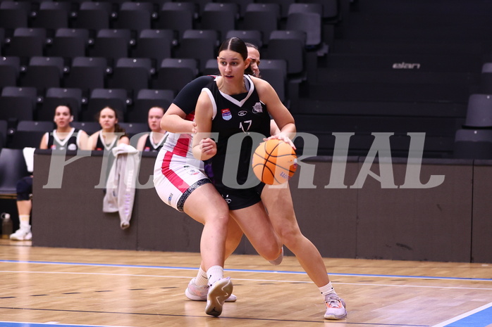 02.03.2025, Graz, Raiffeisen Sportpark, Basketball Damen Superliga 2024/25, Grunddurchgang, 14.Runde, UBSC-DBBC Graz - Vienna United,  