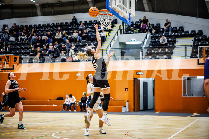 Basketball, Win2Day Basketball Damen Superliga 2024/25, Grunddurchgang 14.Runde, Vienna Timberwolves, Basket Flames, Clara Kronfuß (16)