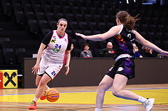 02.03.2025, Graz, Raiffeisen Sportpark, Basketball Damen Superliga 2024/25, Grunddurchgang, 14.Runde, UBSC-DBBC Graz - Vienna United,  
