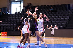 02.03.2025, Graz, Raiffeisen Sportpark, Basketball Damen Superliga 2024/25, Grunddurchgang, 14.Runde, UBSC-DBBC Graz - Vienna United,  