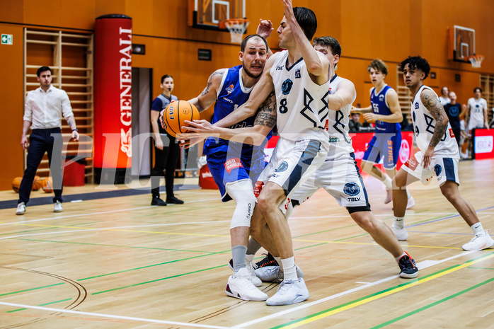 Basketball, Basketball Zweite Liga 2024/25, Grunddurchgang 21.Runde, Vienna Timberwolves, Kufstein Towers, Fabio Thaler (13)