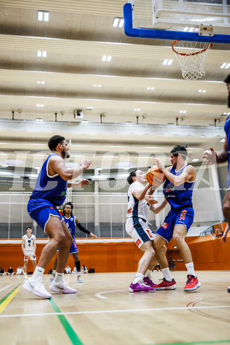 Basketball, Basketball Zweite Liga 2024/25, Grunddurchgang 21.Runde, Vienna Timberwolves, Kufstein Towers, Ivor Kuresevic (44)