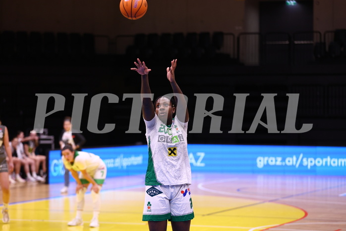 02.03.2025, Graz, Raiffeisen Sportpark, Basketball Damen Superliga 2024/25, Grunddurchgang, 14.Runde, UBI Graz vs. Klosterneuburg Duchess,  