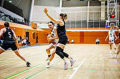 Basketball, Win2Day Basketball Damen Superliga 2024/25, Grunddurchgang 14.Runde, Vienna Timberwolves, Basket Flames, Sophie Kunert (16)