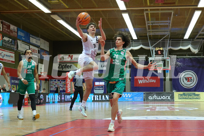 Basketball Zweite Liga 2024/25, Grunddurchgang
21.Runde, Upper Austrian Ballers vs Future Team Steiermark,

