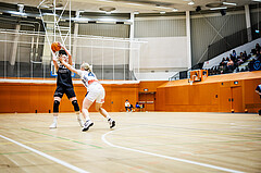 Basketball, Win2Day Basketball Damen Superliga 2024/25, Grunddurchgang 14.Runde, Vienna Timberwolves, Basket Flames, Anna Boruta (11), Johanna Mölls (4)