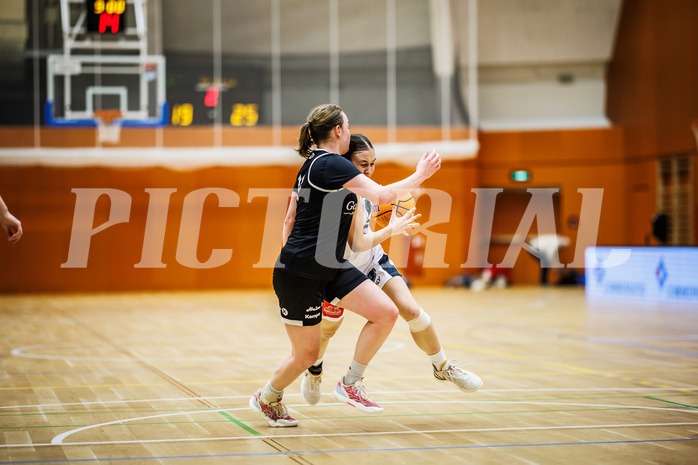 Basketball, Win2Day Basketball Damen Superliga 2024/25, Grunddurchgang 14.Runde, Vienna Timberwolves, Basket Flames, Agnes Kunert (11)