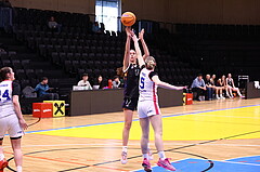 02.03.2025, Graz, Raiffeisen Sportpark, Basketball Damen Superliga 2024/25, Grunddurchgang, 14.Runde, UBSC-DBBC Graz - Vienna United,  