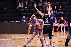 02.03.2025, Graz, Raiffeisen Sportpark, Basketball Damen Superliga 2024/25, Grunddurchgang, 14.Runde, UBSC-DBBC Graz - Vienna United,  