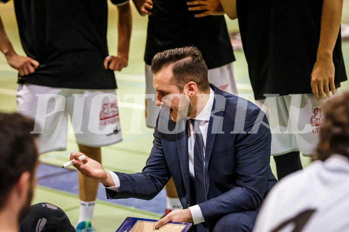 Basketball, Basketball Zweite Liga, Grunddurchgang 15.Runde, BBC Nord Dragonz, Mistelbach Mustangs, Dusan Kozlica (Head Coach)