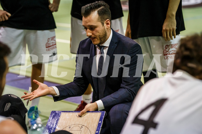 Basketball, Basketball Zweite Liga, Grunddurchgang 15.Runde, BBC Nord Dragonz, Mistelbach Mustangs, Dusan Kozlica (Head Coach)