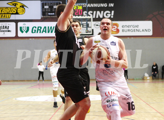 Basketball 2.Bundesliga 2019/20 Grunddurchgang 15.Runde  Güssing/Jennersdorff Blackbirds vs Wörthersee Piraten