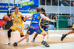 Basketball, Win2Day Superliga 2022/23, Grunddurchgang 19.Runde, SKN St. Pölten Basketball, UBSC Graz, Philip Jalalpoor (5)