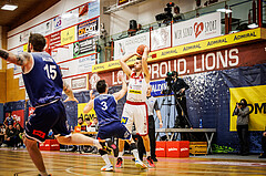 Basketball, win2day Basketball Superliga 2022/23, Grunddurchgang 19.Runde, Traiskirchen Lions, BBC Nord Dragonz, Fabricio Vay (11)